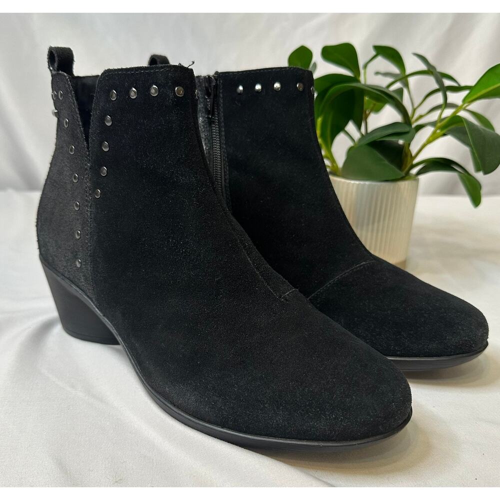 Romika by Josef Seibel Daisy 01 Black Leather Waterproof Ankle‎ Boots Size 9.5